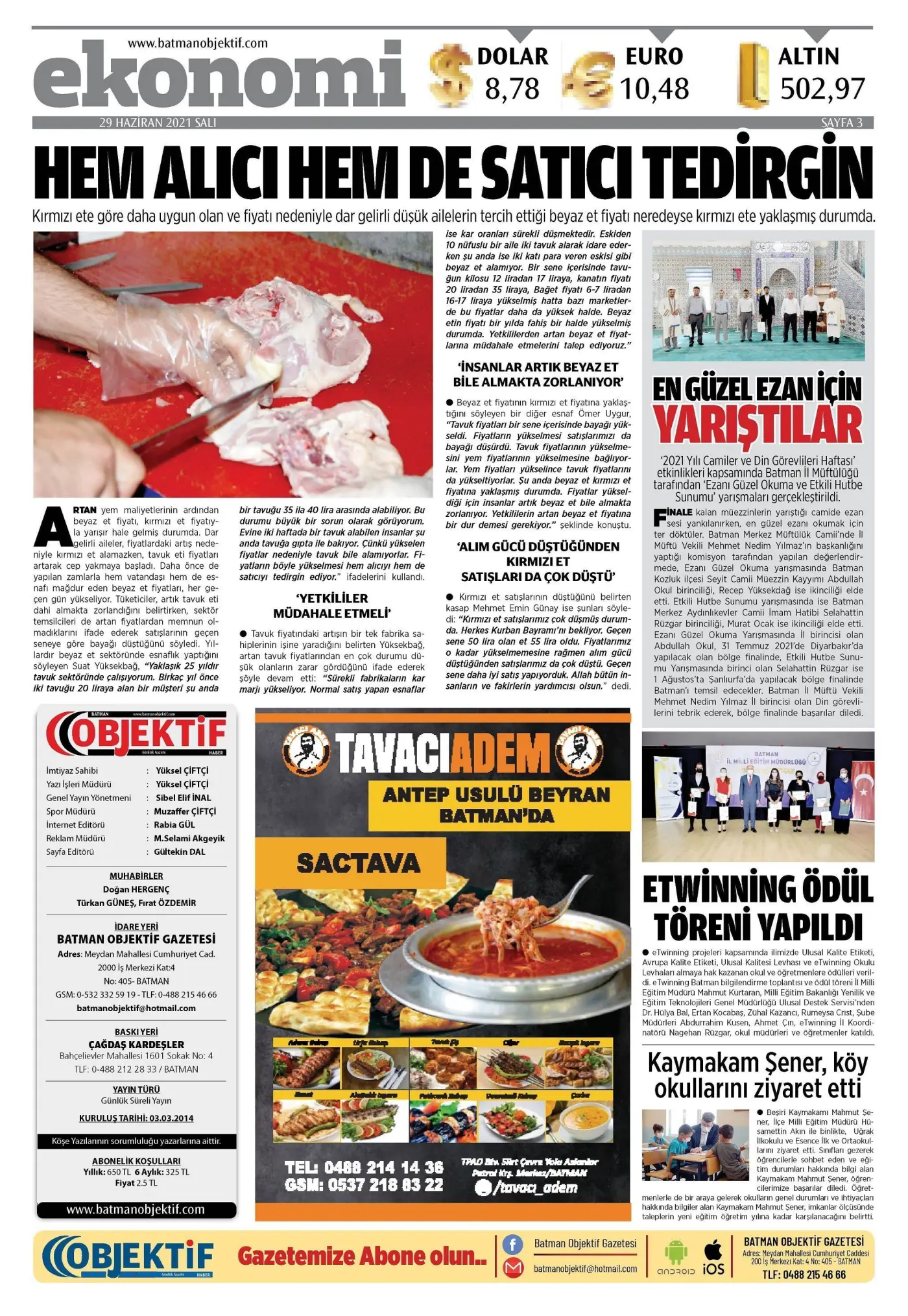 28.06.2021 tarihli sayı, 3. sayfa