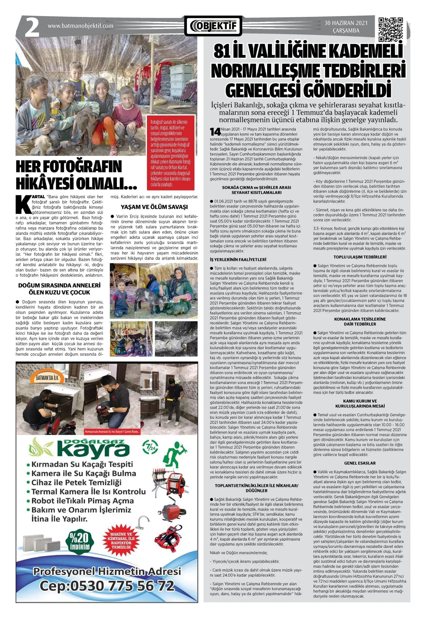 29.06.2021 tarihli sayı, 2. sayfa
