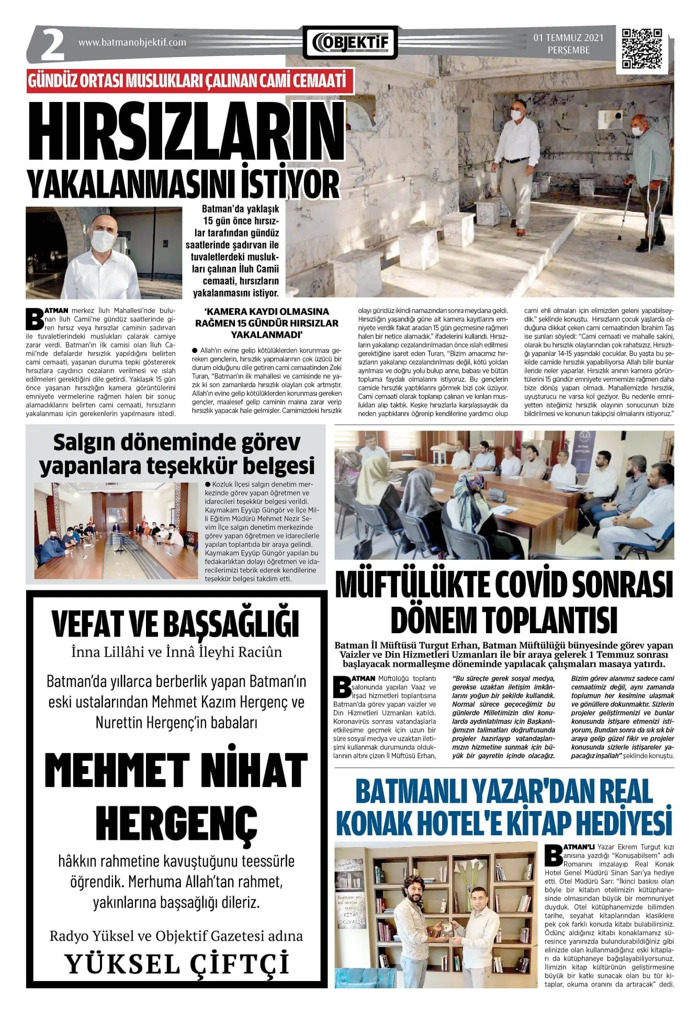 30.06.2021 tarihli sayı, 2. sayfa