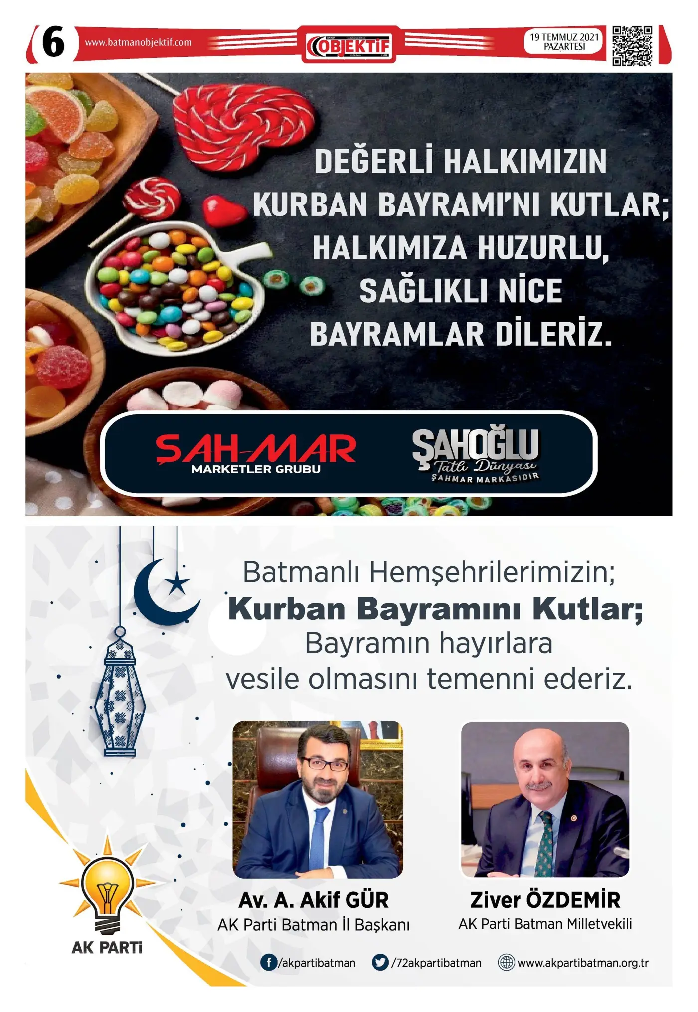 18.07.2021 tarihli sayı, 6. sayfa