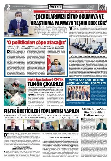 03.10.2021 tarihli sayı, 2. sayfa