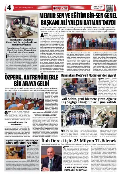 03.10.2021 tarihli sayı, 4. sayfa