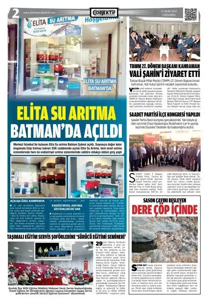 15.10.2021 tarihli sayı, 2. sayfa