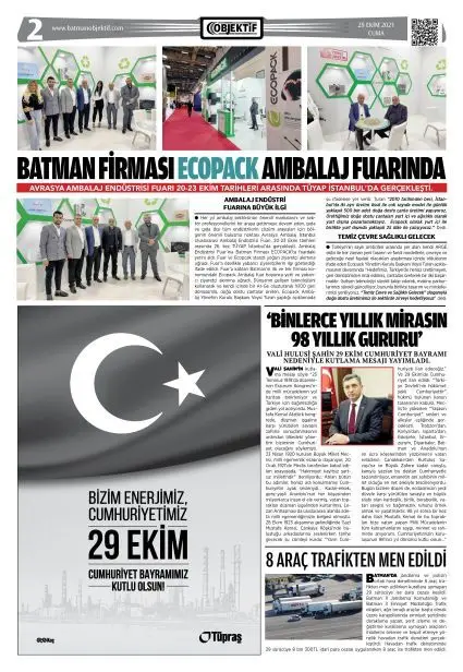 28.10.2021 tarihli sayı, 2. sayfa
