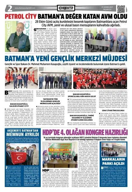 03.11.2021 tarihli sayı, 2. sayfa
