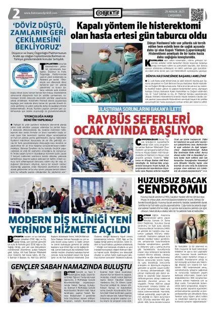 28.12.2021 tarihli sayı, 2. sayfa