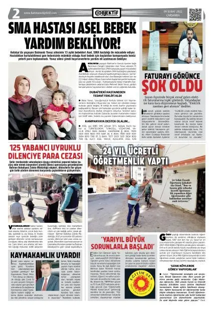08.02.2022 tarihli sayı, 2. sayfa