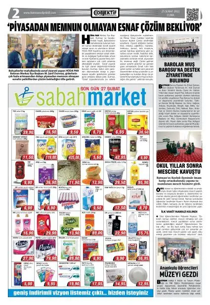 25.02.2022 tarihli sayı, 2. sayfa