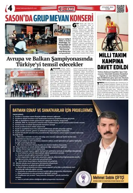 25.02.2022 tarihli sayı, 4. sayfa