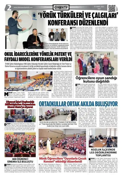 28.02.2022 tarihli sayı, 2. sayfa