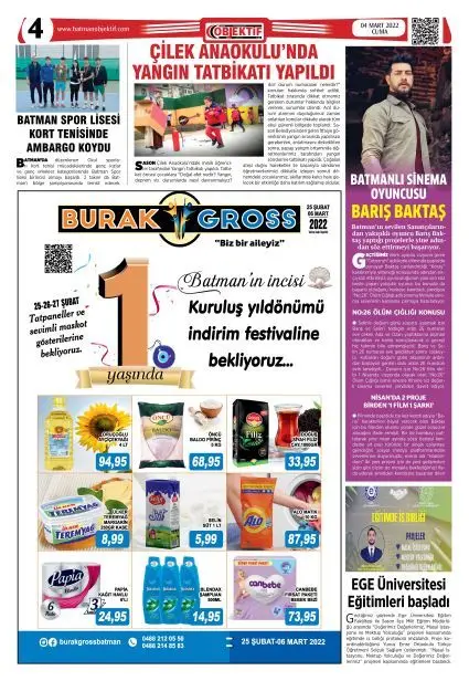 04.03.2022 tarihli sayı, 4. sayfa
