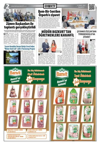 13.03.2022 tarihli sayı, 2. sayfa