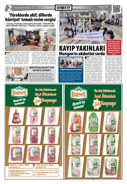 15.03.2022 tarihli sayı, 2. sayfa