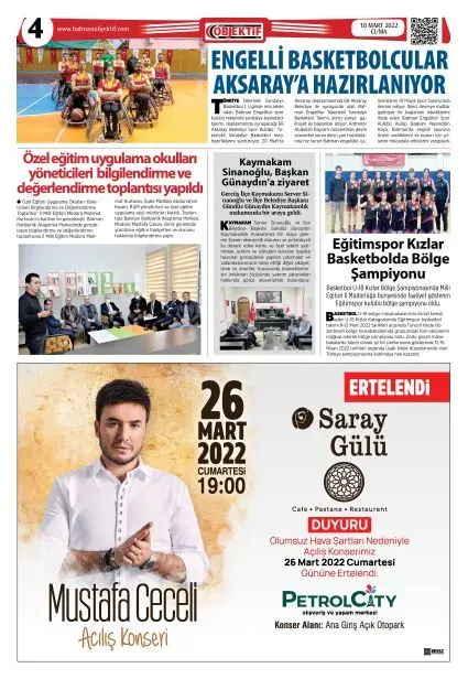 18.03.2022 tarihli sayı, 4. sayfa