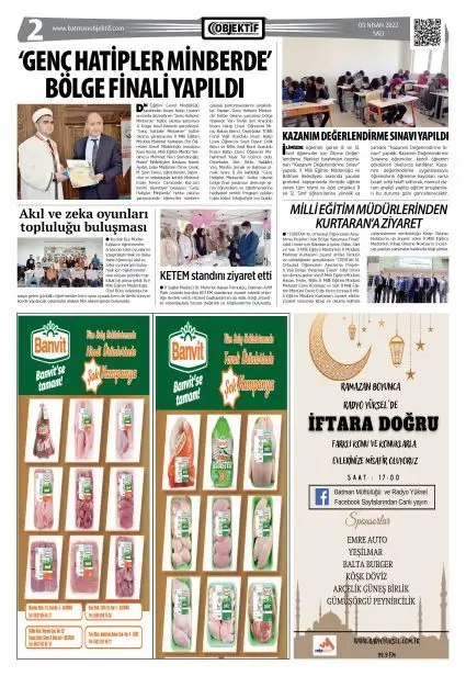 07.04.2022 tarihli sayı, 2. sayfa