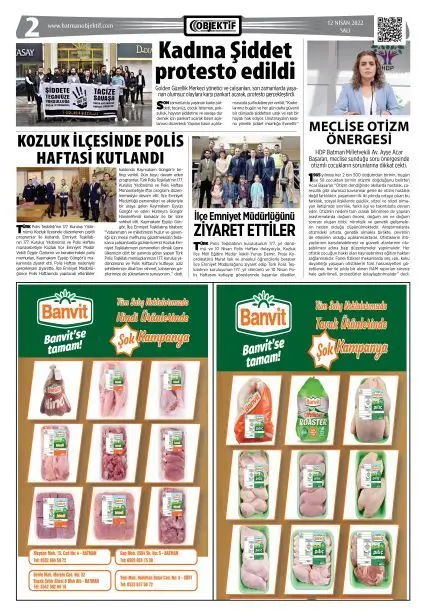 12.04.2022 tarihli sayı, 2. sayfa