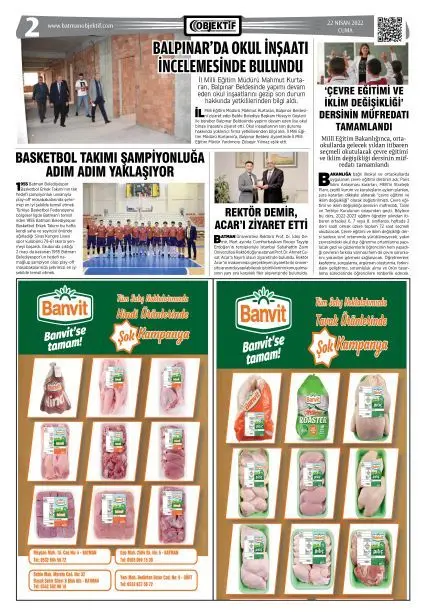 24.04.2022 tarihli sayı, 2. sayfa