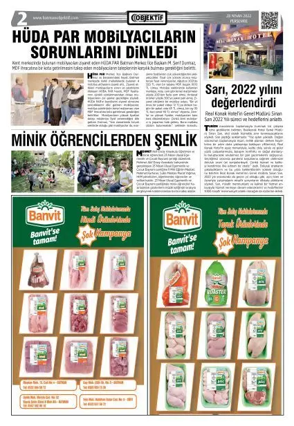 28.04.2022 tarihli sayı, 2. sayfa