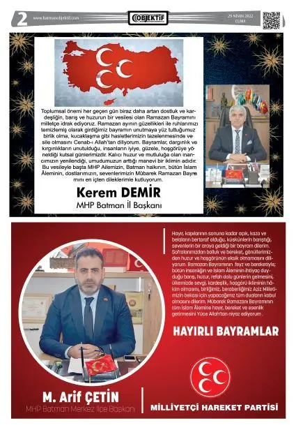 01.05.2022 tarihli sayı, 2. sayfa