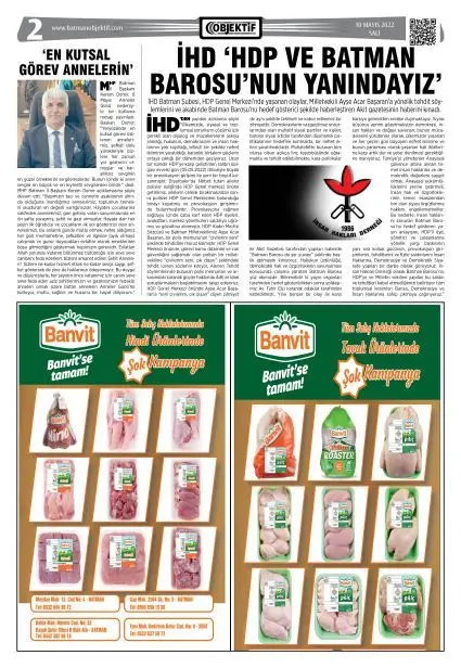 10.05.2022 tarihli sayı, 2. sayfa