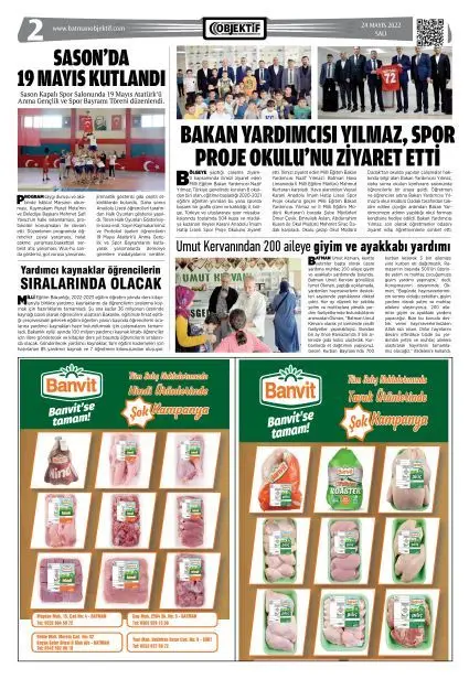 24.05.2022 tarihli sayı, 2. sayfa