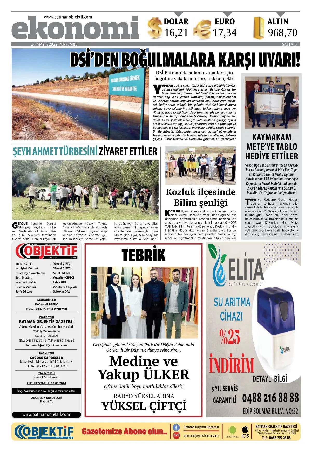 26.05.2022 tarihli sayı, 3. sayfa