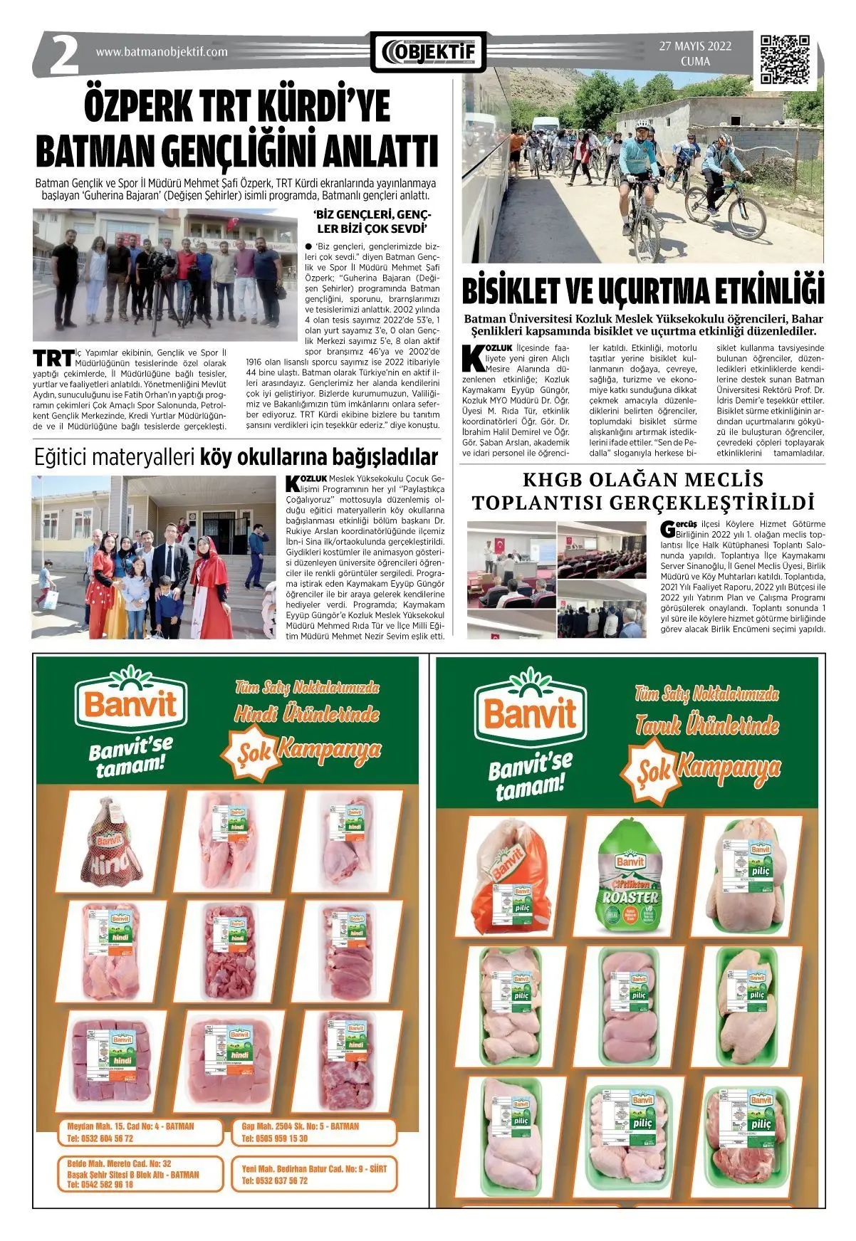 27.05.2022 tarihli sayı, 2. sayfa