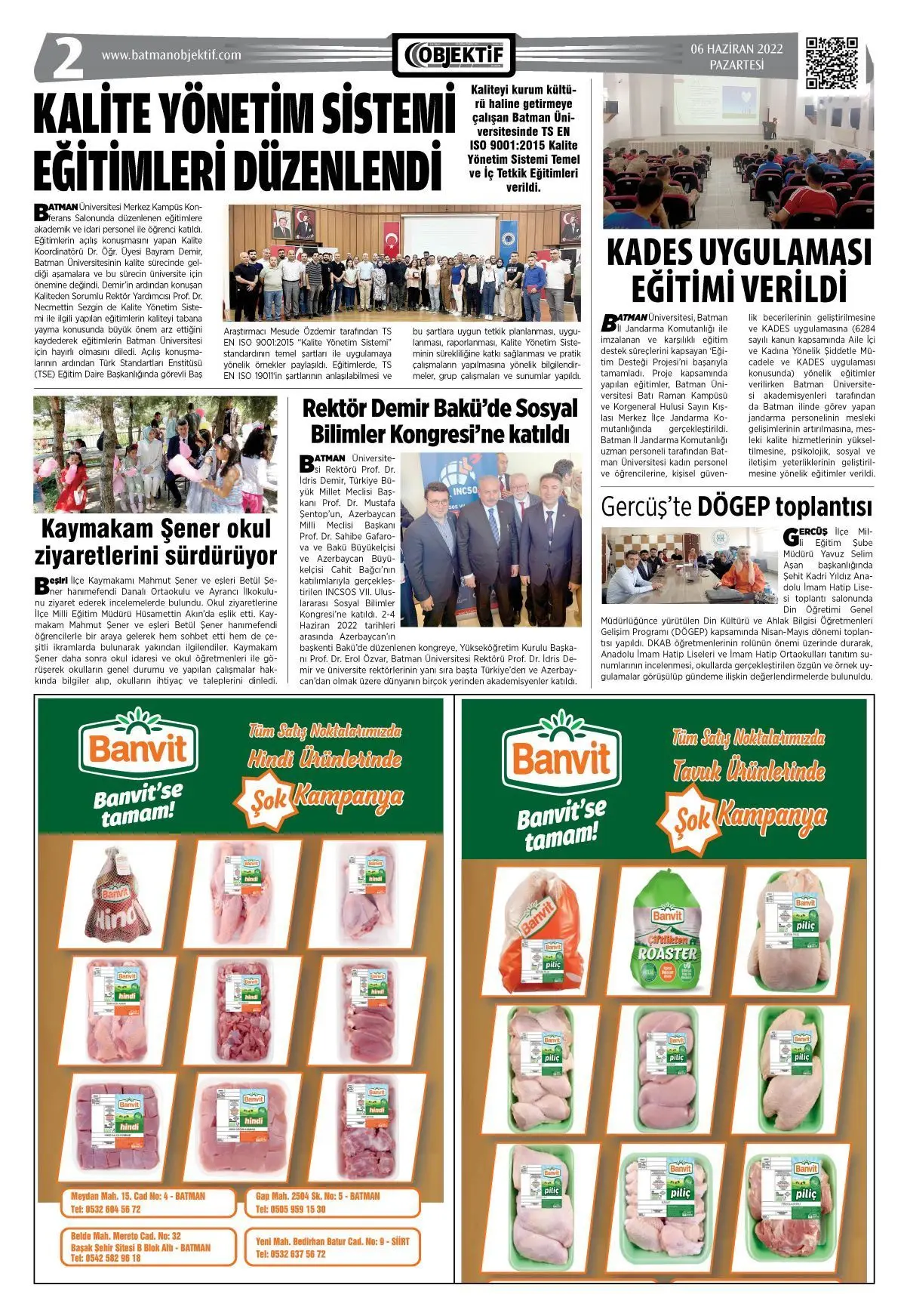 06.06.2022 tarihli sayı, 2. sayfa