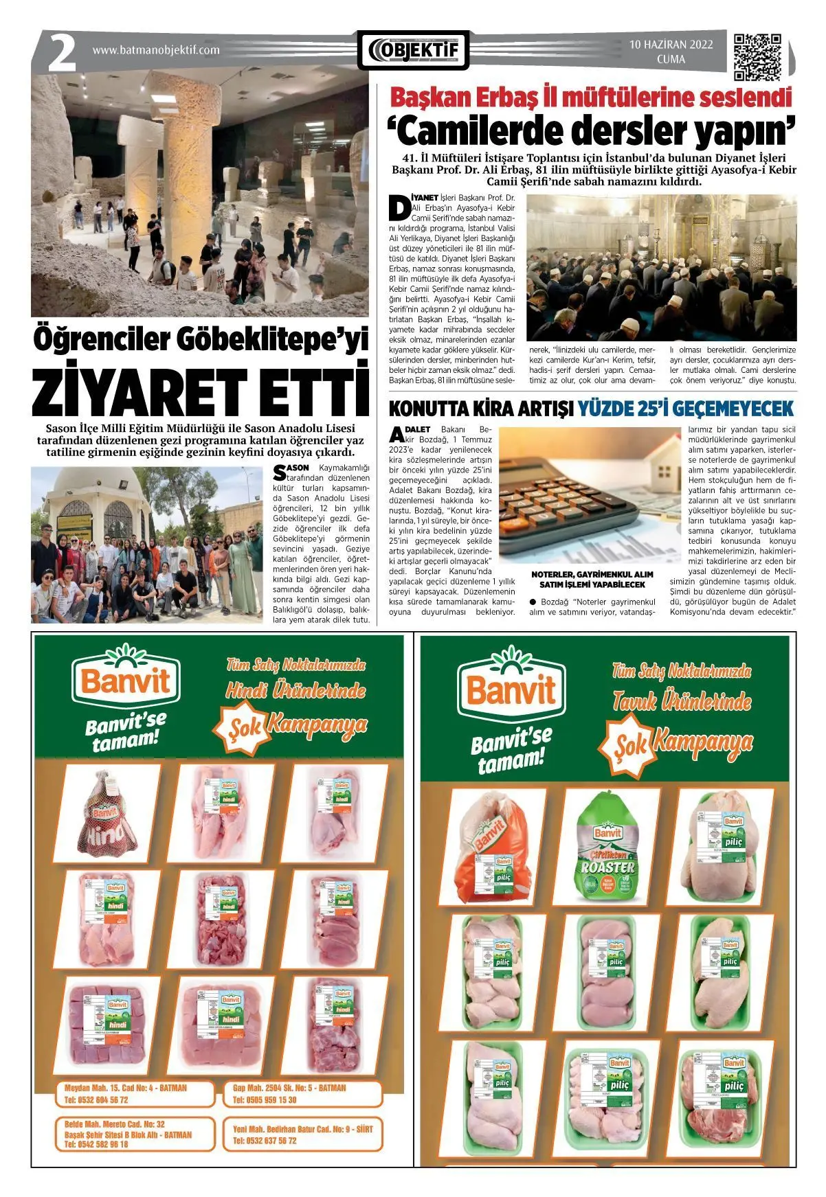 11.06.2022 tarihli sayı, 2. sayfa
