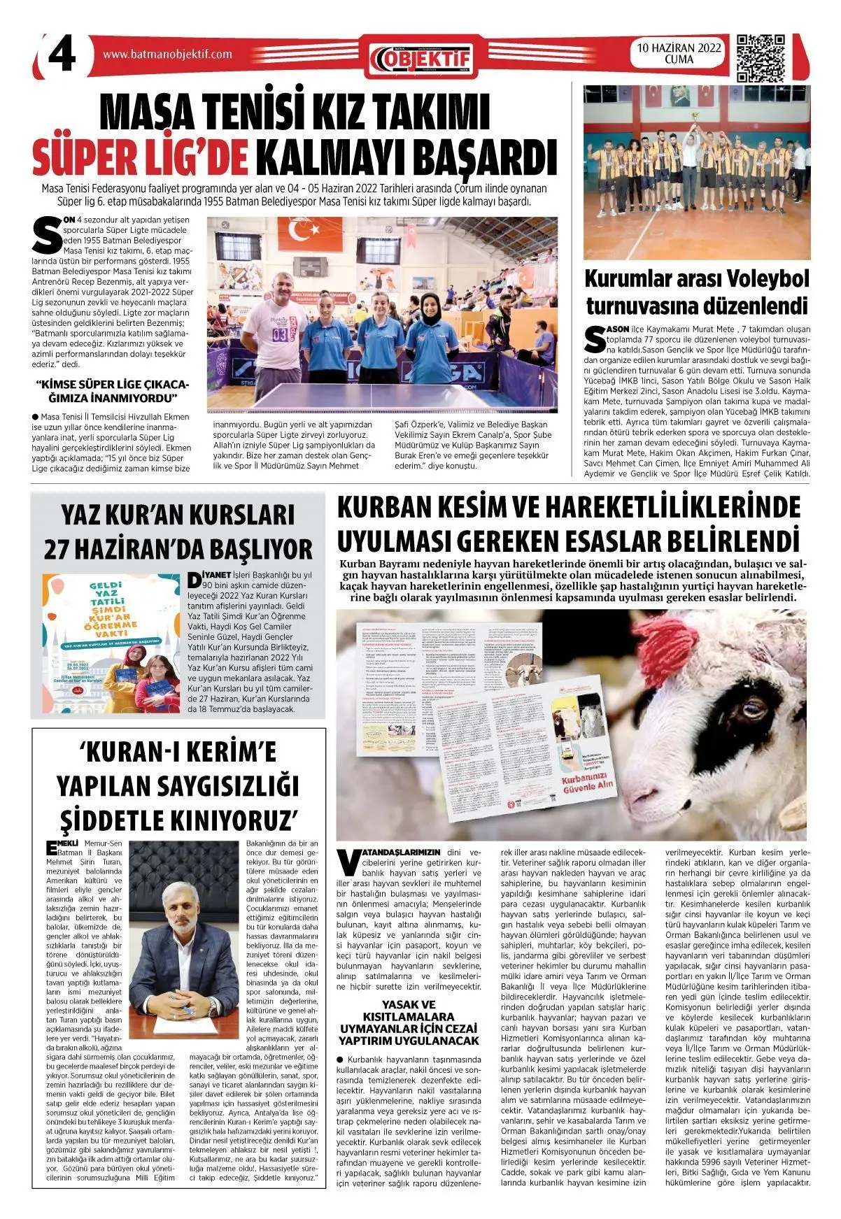 11.06.2022 tarihli sayı, 4. sayfa