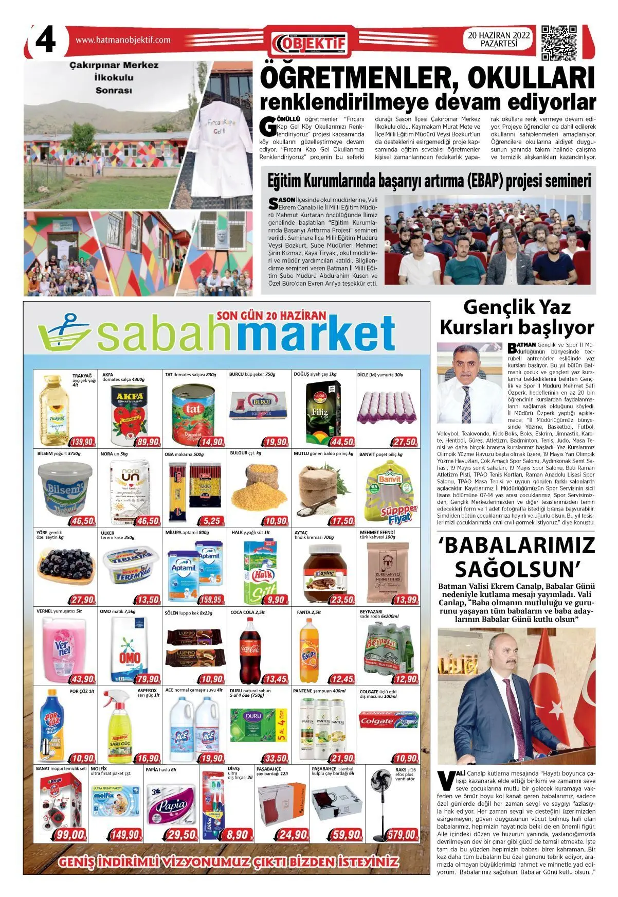20.06.2022 tarihli sayı, 4. sayfa