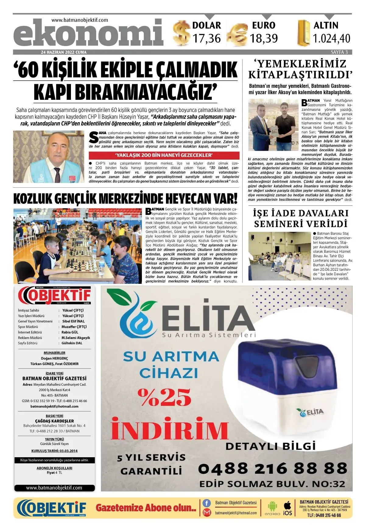 23.06.2022 tarihli sayı, 3. sayfa