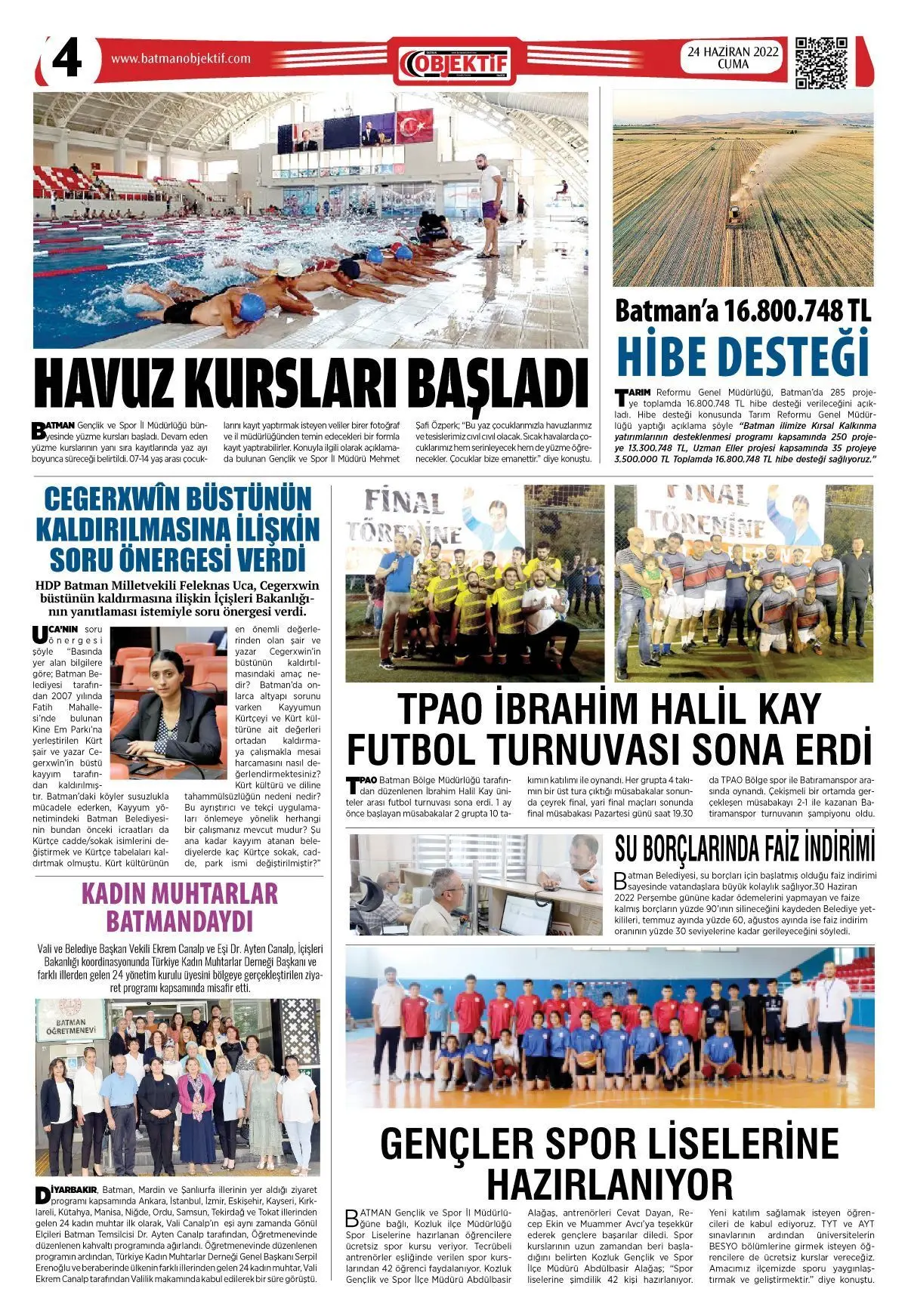 23.06.2022 tarihli sayı, 4. sayfa