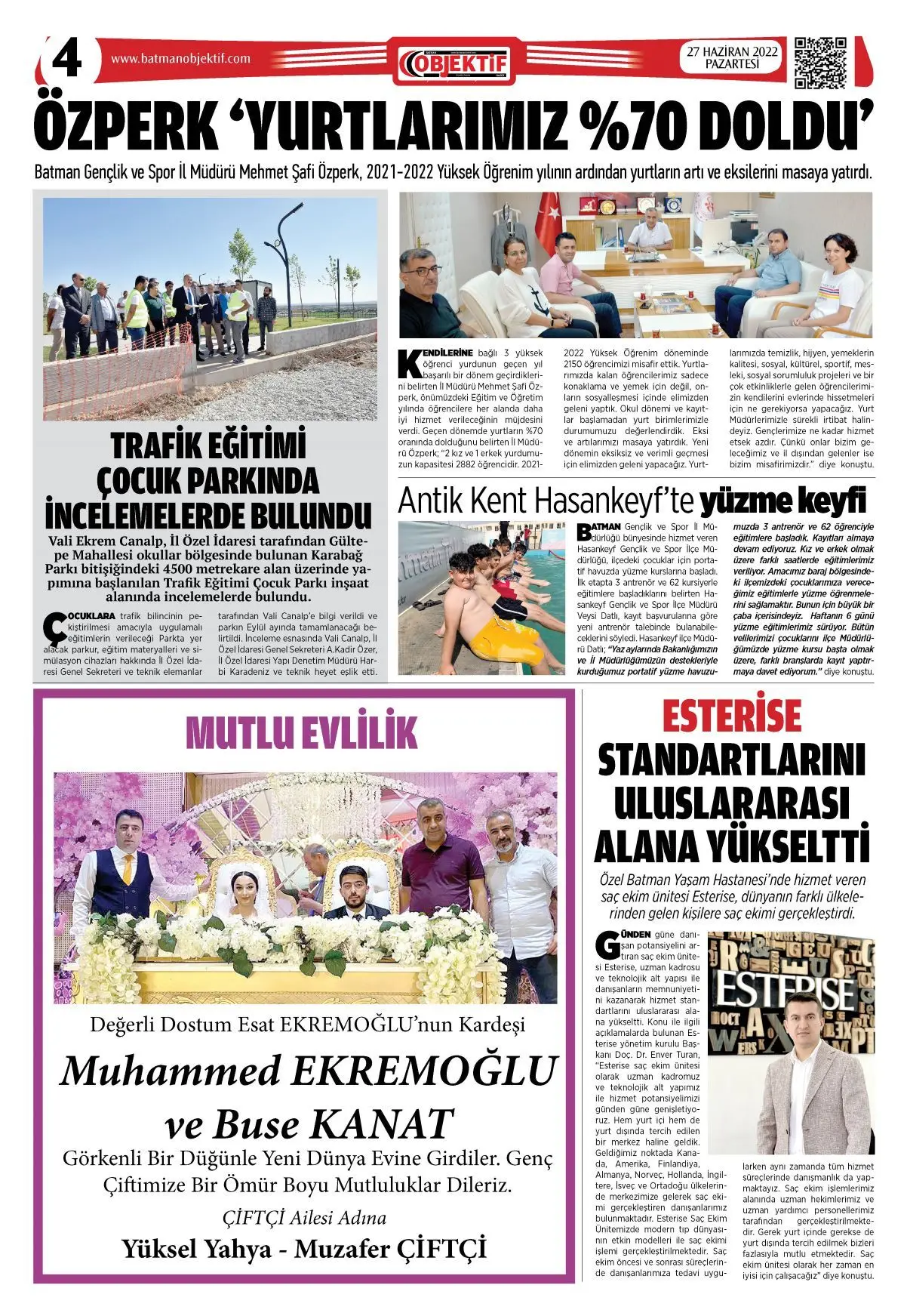27.06.2022 tarihli sayı, 4. sayfa