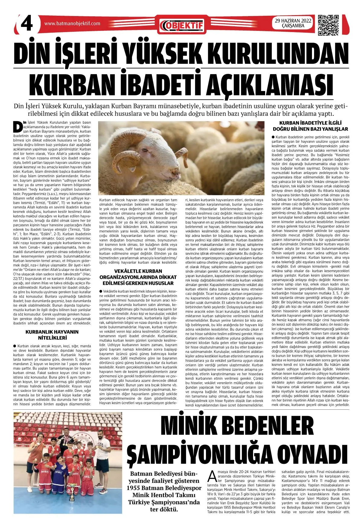 28.06.2022 tarihli sayı, 4. sayfa