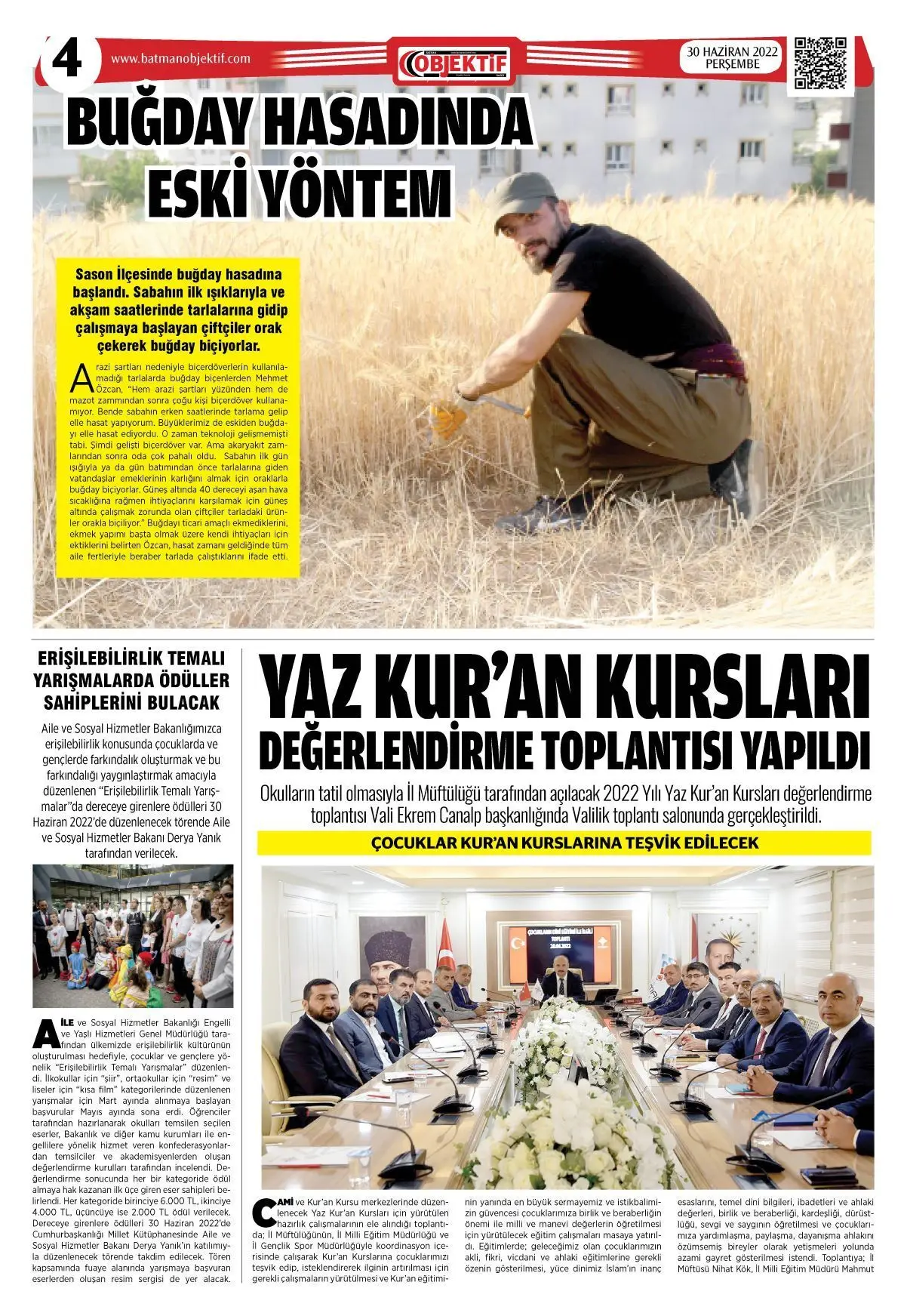 30.06.2022 tarihli sayı, 4. sayfa