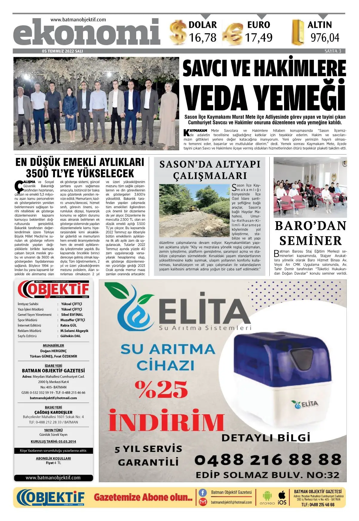 05.07.2022 tarihli sayı, 3. sayfa
