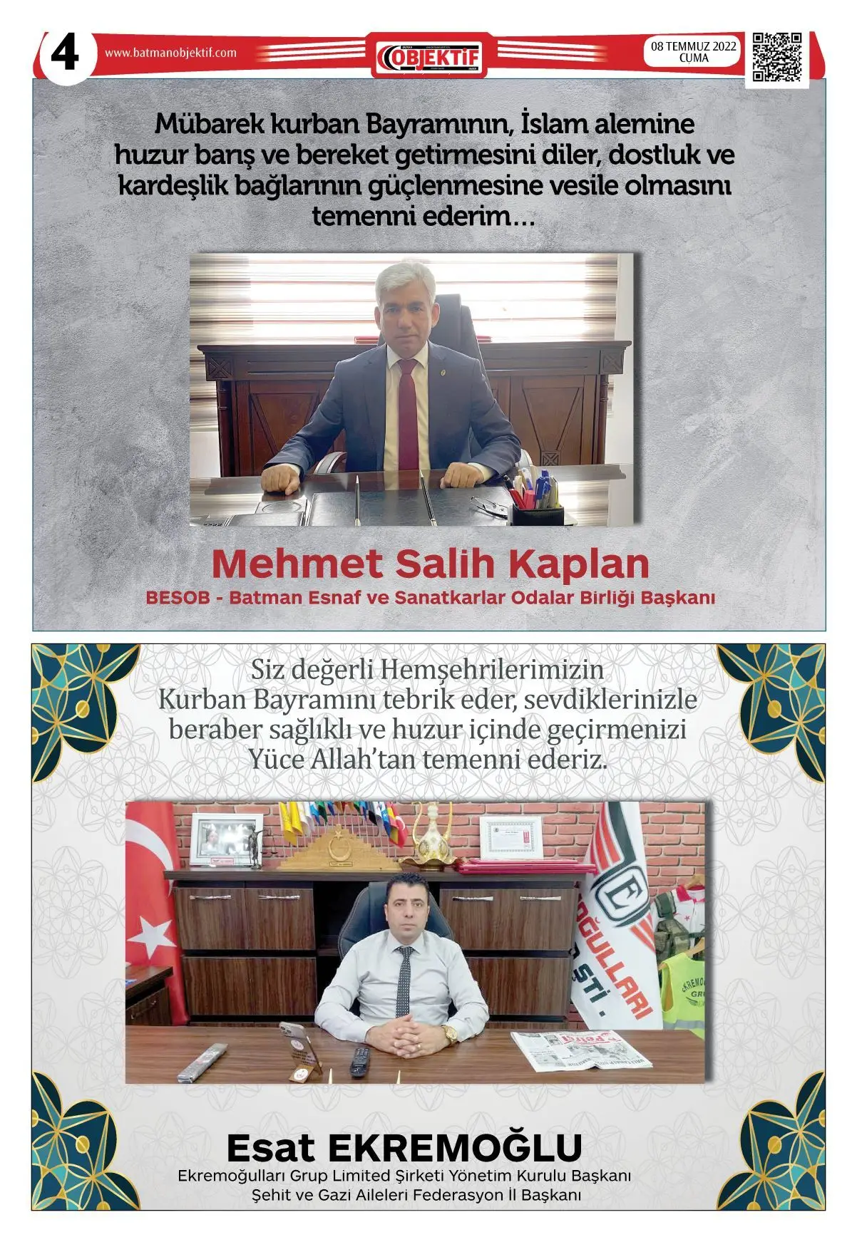 13.07.2022 tarihli sayı, 4. sayfa