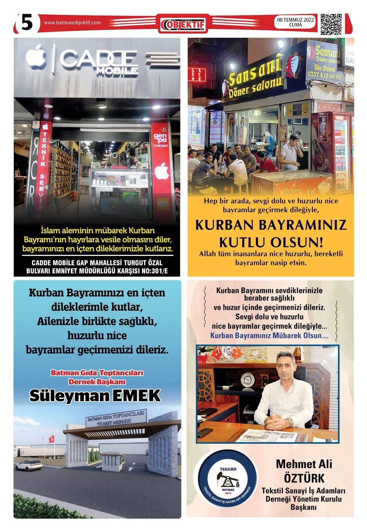 13.07.2022 tarihli sayı, 5. sayfa