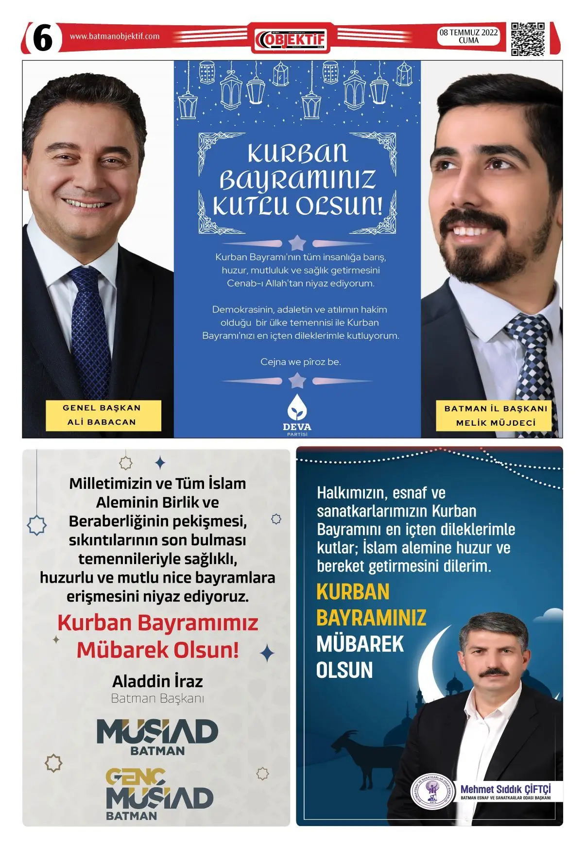 13.07.2022 tarihli sayı, 6. sayfa