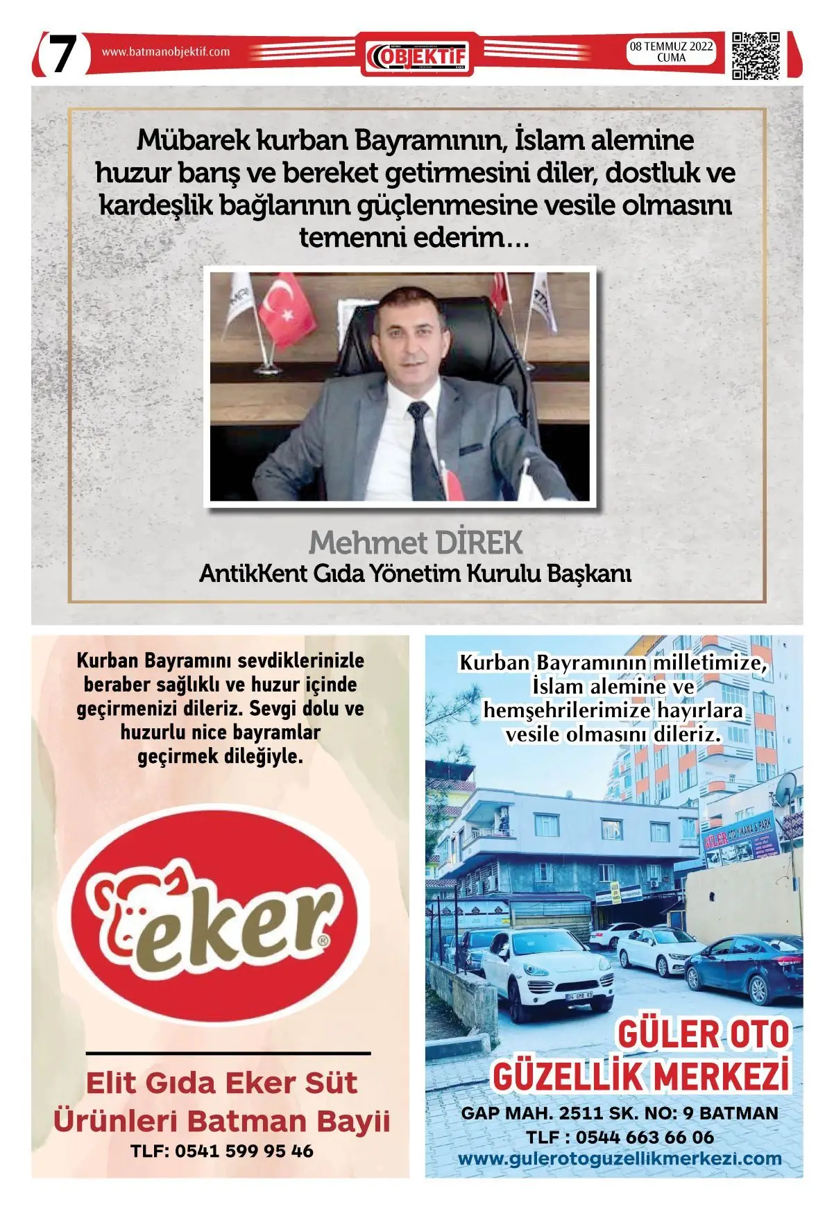 13.07.2022 tarihli sayı, 7. sayfa