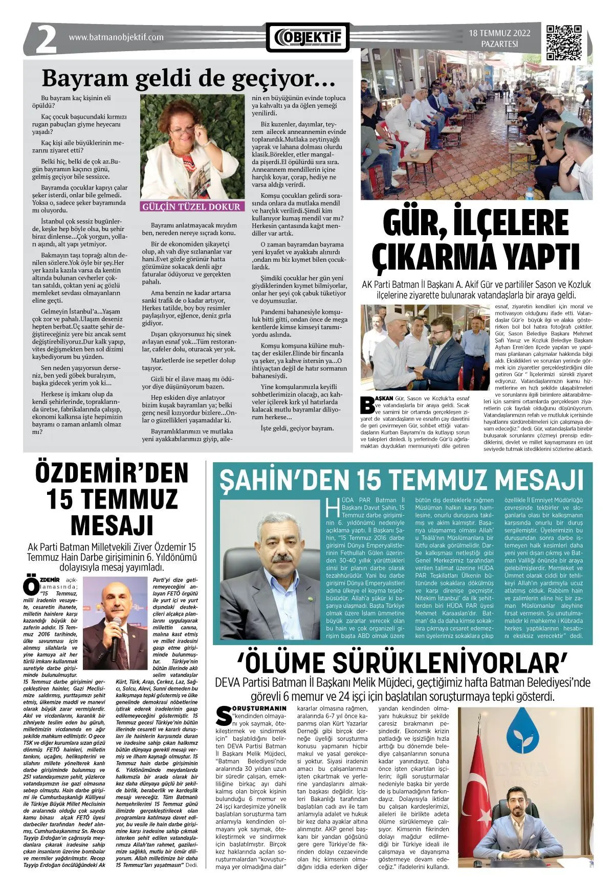 17.07.2022 tarihli sayı, 2. sayfa