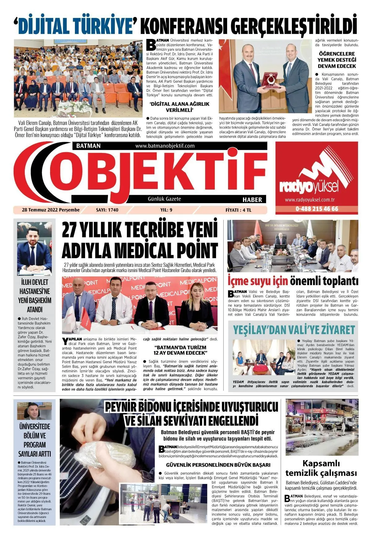 29.07.2022 tarihli sayı, 1. sayfa