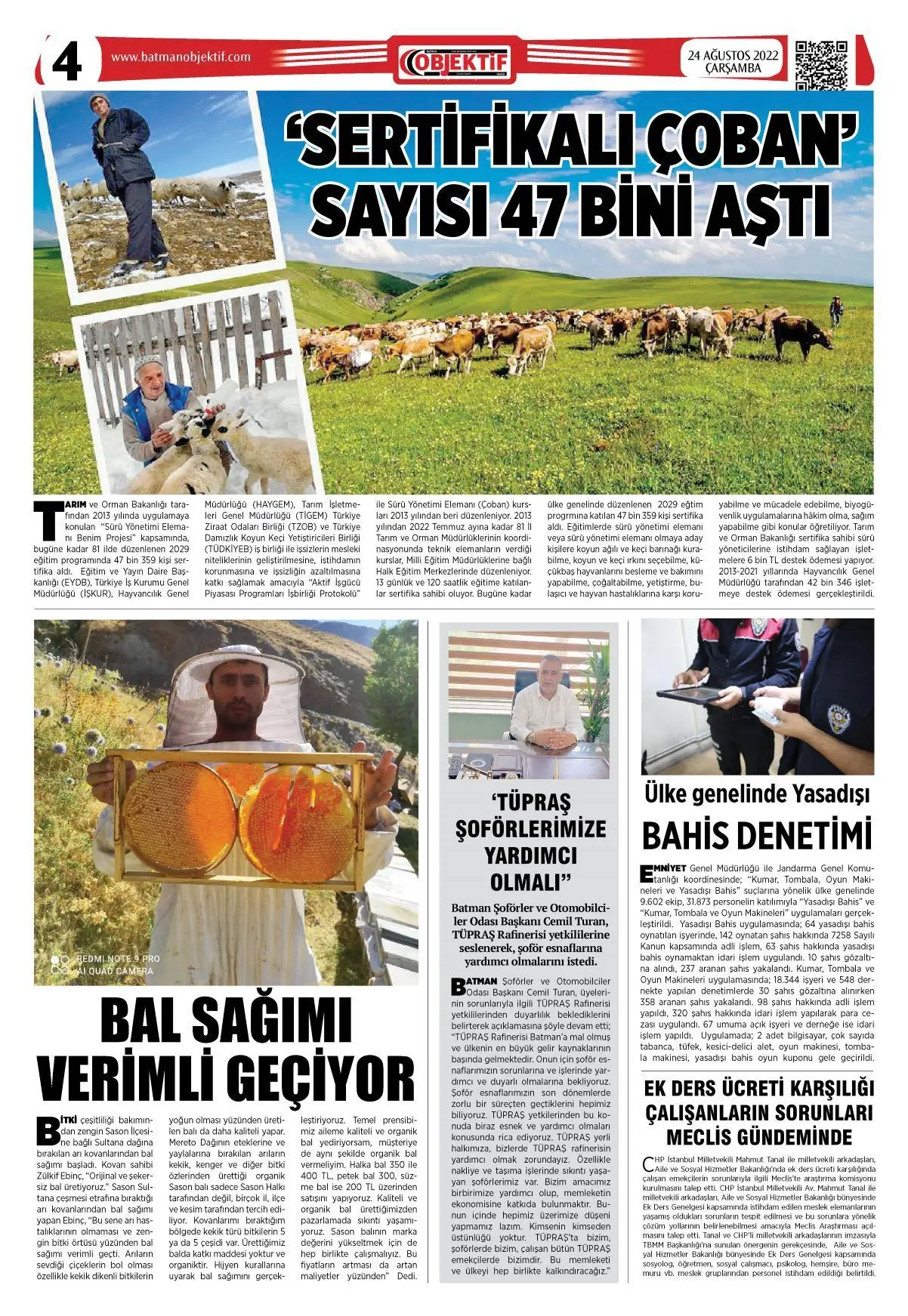 23.08.2022 tarihli sayı, 4. sayfa