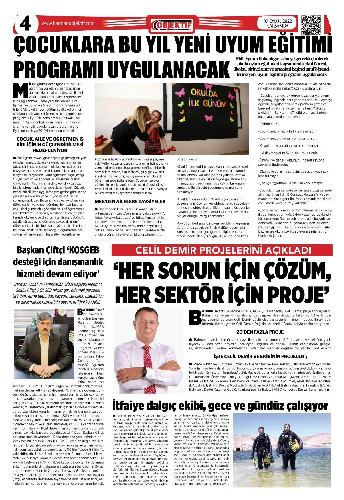07.09.2022 tarihli sayı, 4. sayfa