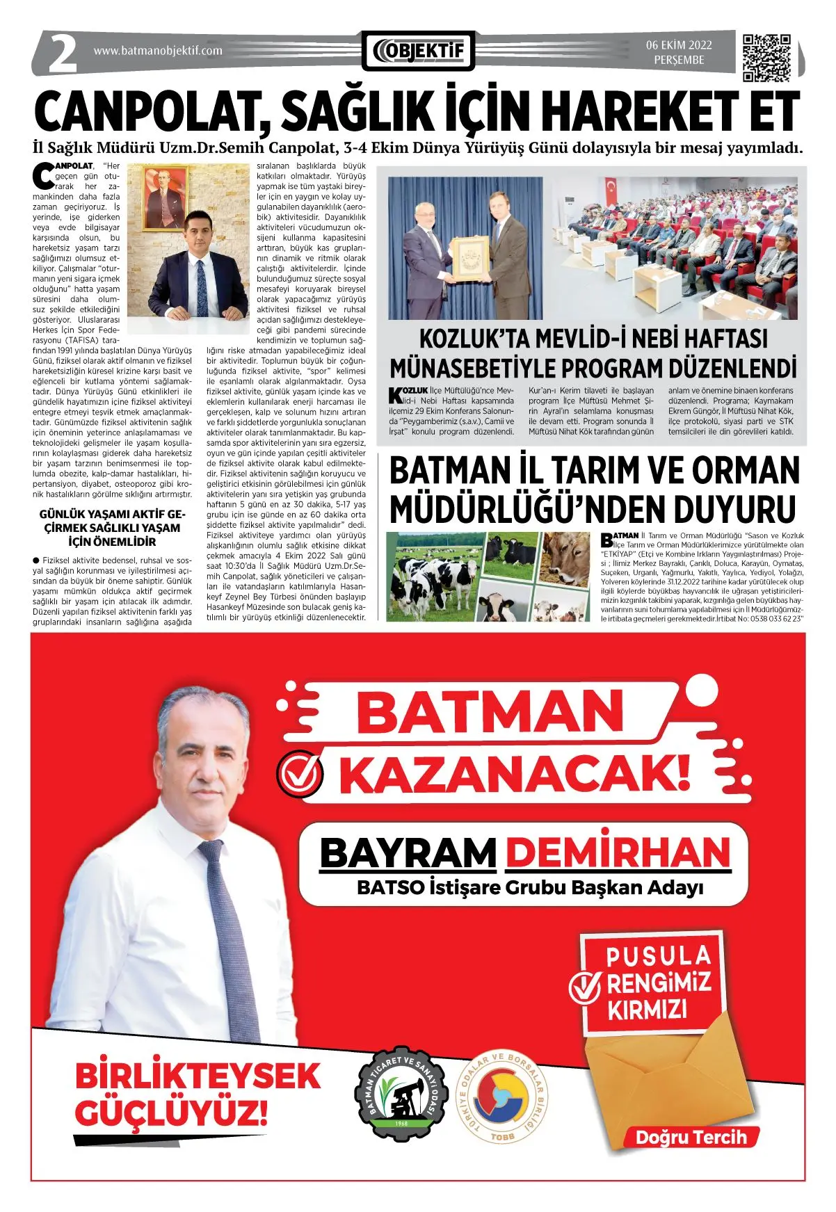 05.10.2022 tarihli sayı, 2. sayfa
