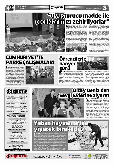 01.01.2017 tarihli sayı, 3. sayfa