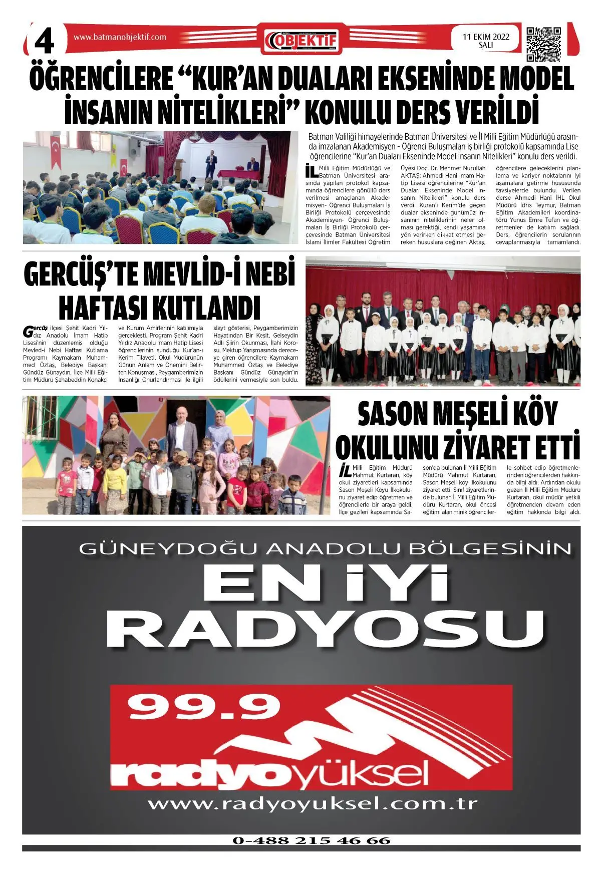 11.10.2022 tarihli sayı, 4. sayfa