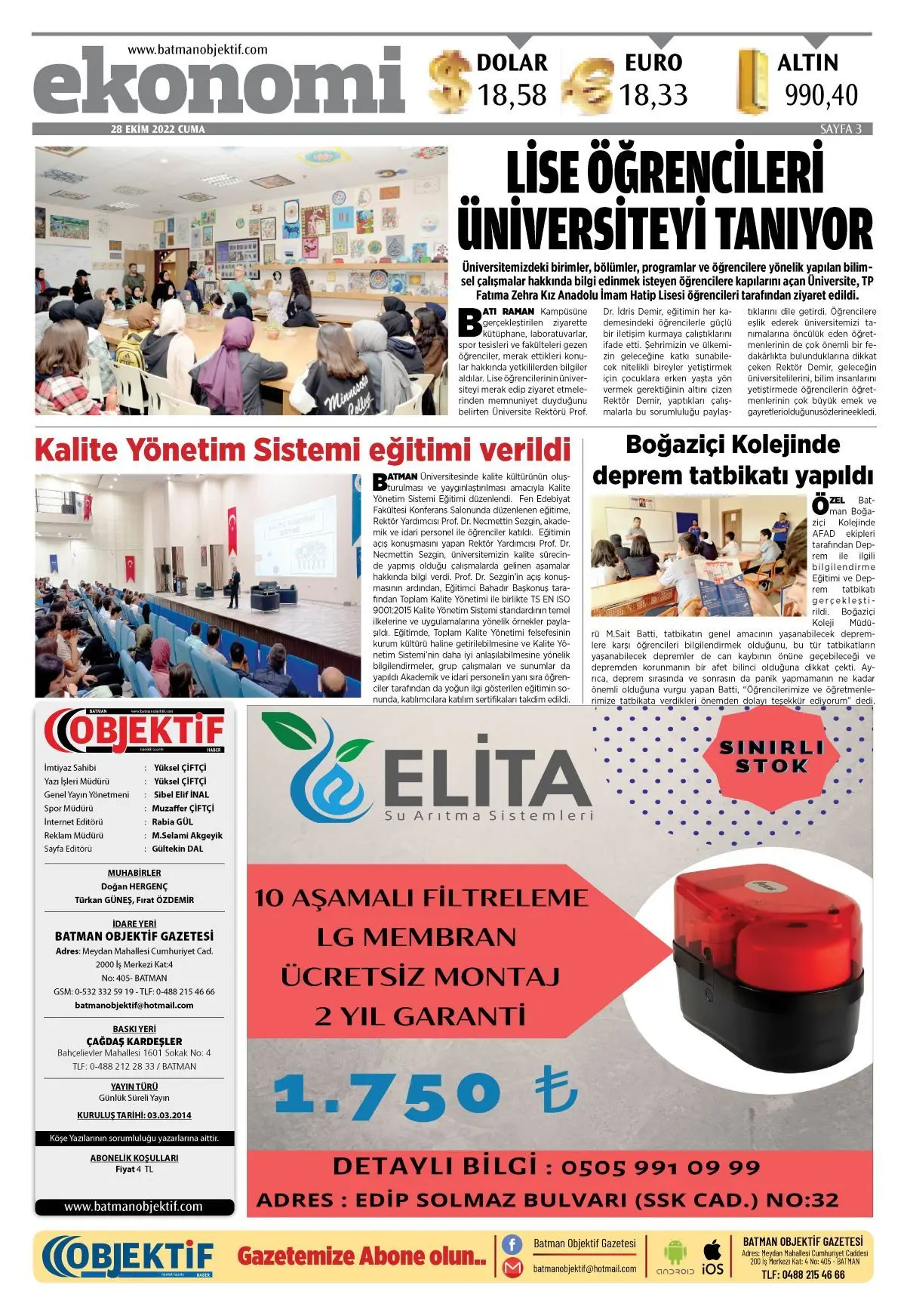 31.10.2022 tarihli sayı, 3. sayfa