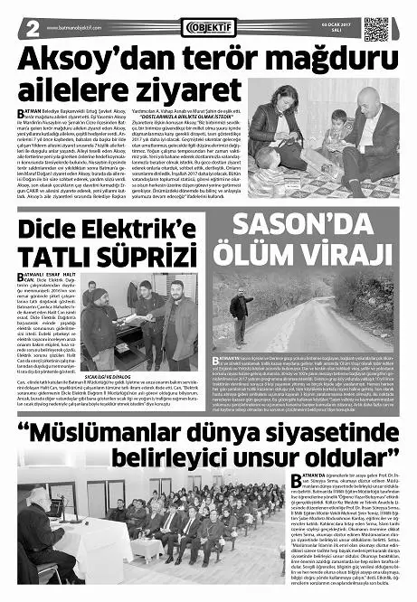02.01.2017 tarihli sayı, 2. sayfa